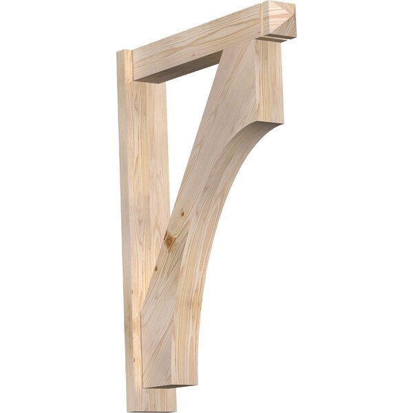Ekena Millwork Westlake Arts & Crafts Smooth Outlooker, Douglas Fir, 5 1/2"W x 28"D x 40"H OUT06X28X40WTL03SDF - main